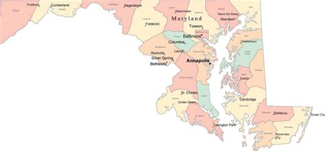 List of municipalities in Maryland .
